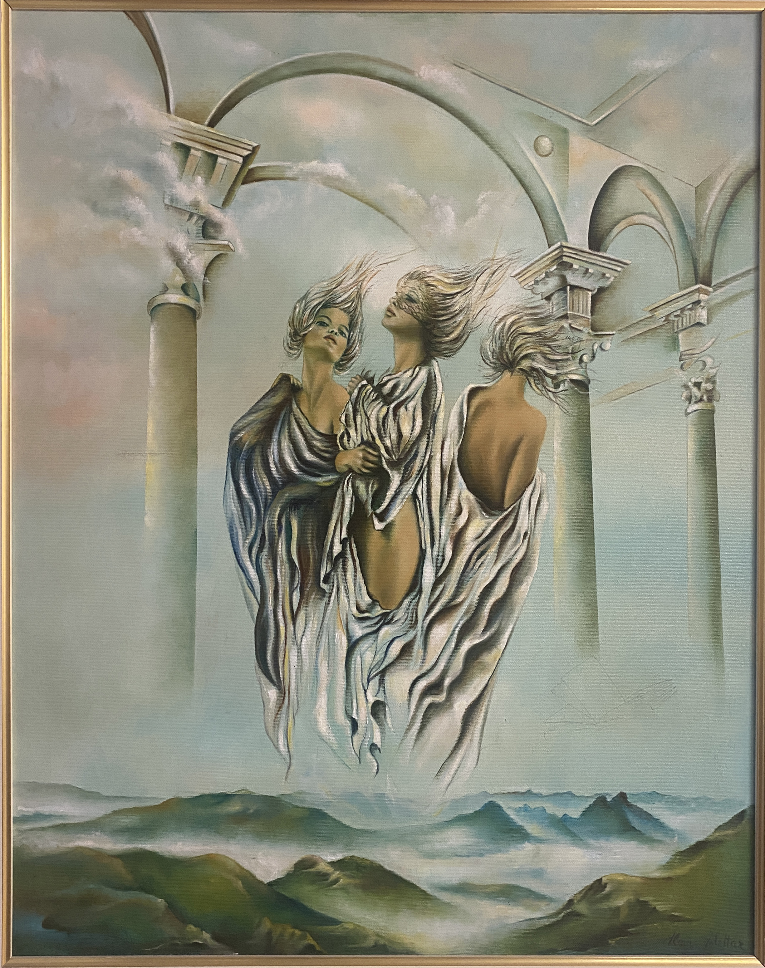 Alain Arlettaz dans son atelier